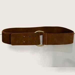 Gap brown suede belt size S